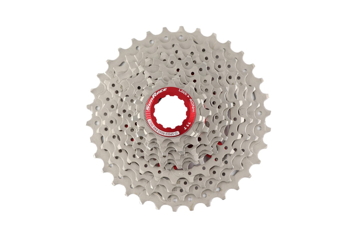 CASSETTE SUNRACE CSRZ800 12V 11Â-34T PLATA