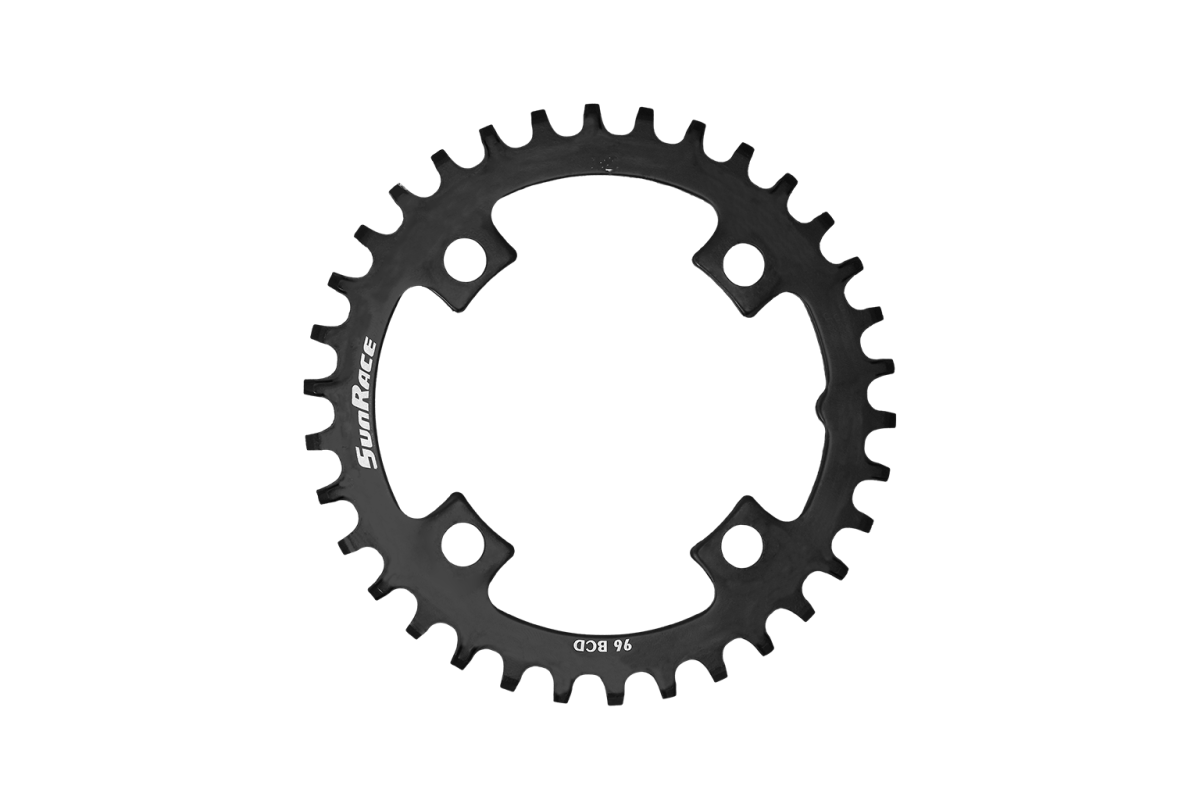 PLATO SUNRACE CRMS00 30T ACERO NEGRO BCD 96